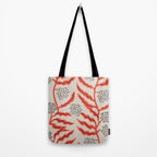 LA VILLE VINE CORAL Tote Bag Gallery Image 2