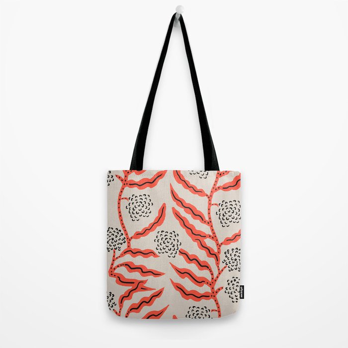 LA VILLE VINE CORAL Tote Bag Gallery Image 2