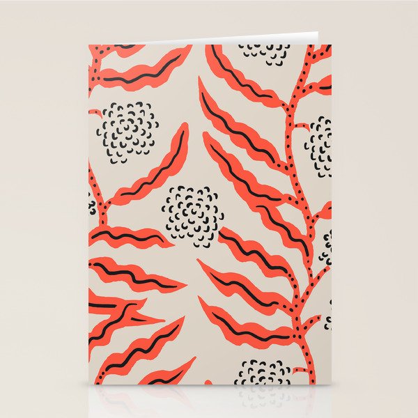 LA VILLE VINE CORAL Stationery Card Gallery Image 2