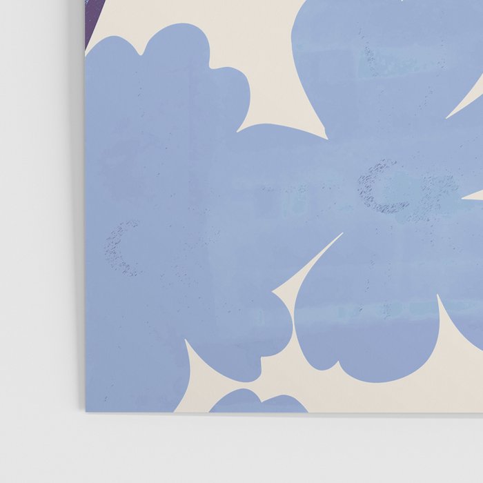 Light Blue Flowers Poster Gallery Image 3