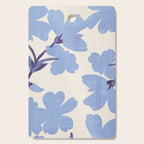 Light Blue Flowers Cutting Board Gallery Image 1