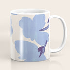 Light Blue Flowers Coffee Mug Gallery Image 1