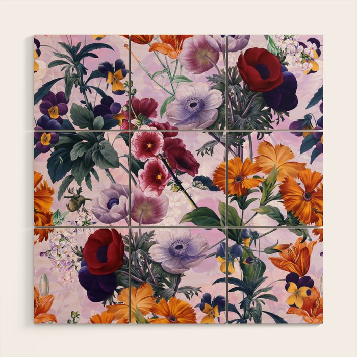 Vintage Garden XI Wood Wall Art Gallery Image 1