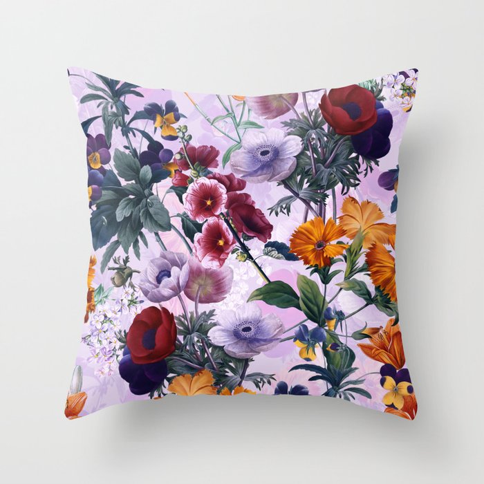 Vintage Garden XI Throw Pillow Gallery Image 6