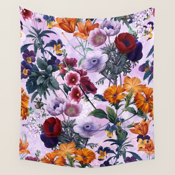 Vintage Garden XI Wall Tapestry Gallery Image 4