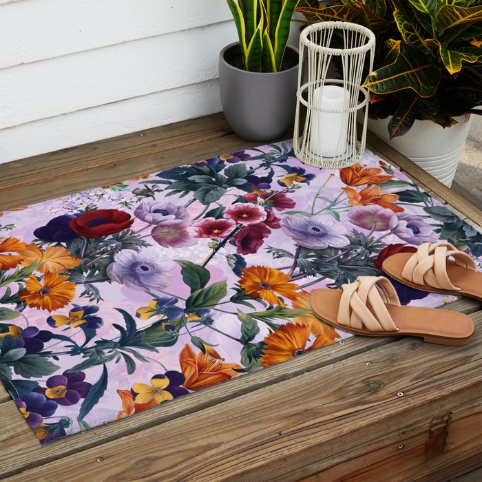 Vintage Garden XI Outdoor Rug Gallery Image 2
