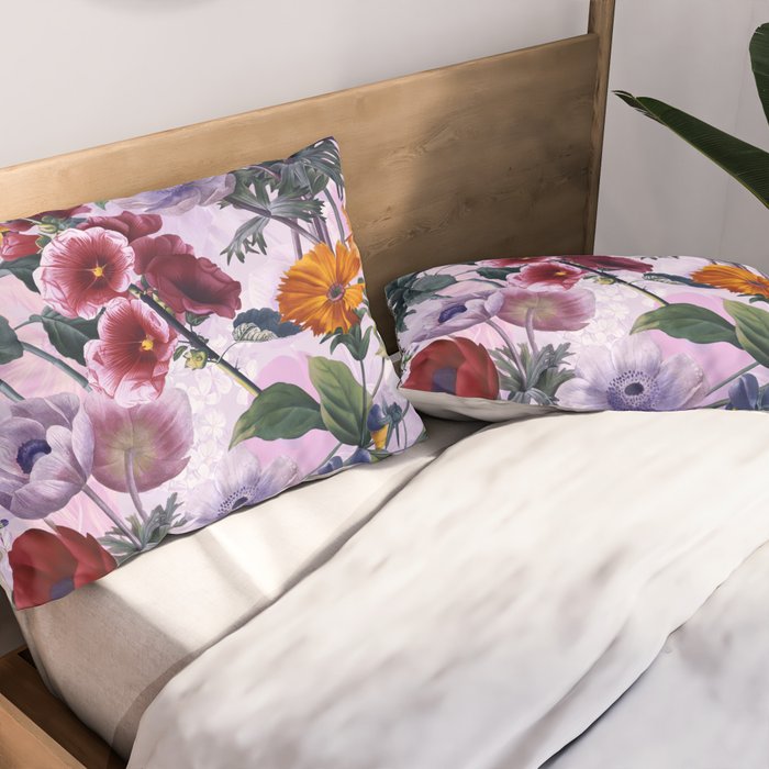Vintage Garden XI Pillow Sham Gallery Image 2