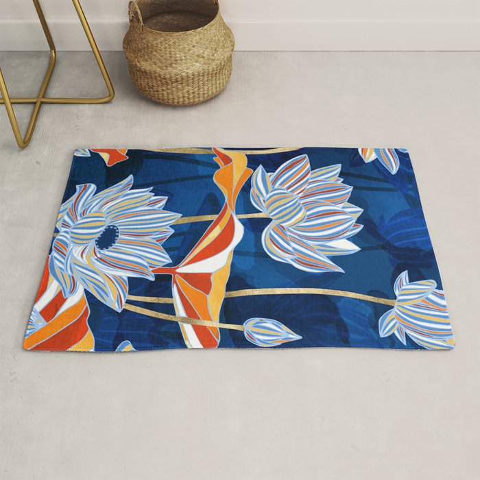 Bold Botanical Rug Gallery Image 1