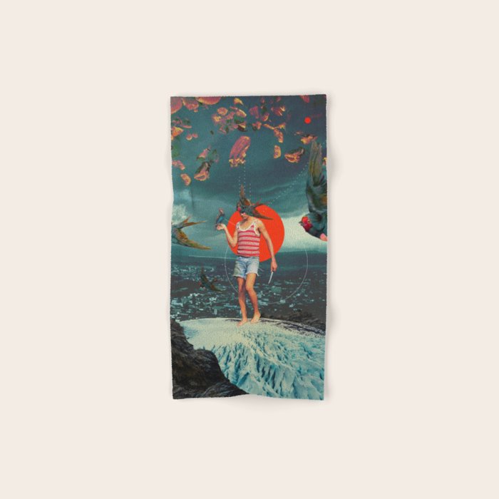 The Boy and the Birds Bath Towel Gallery Image 1