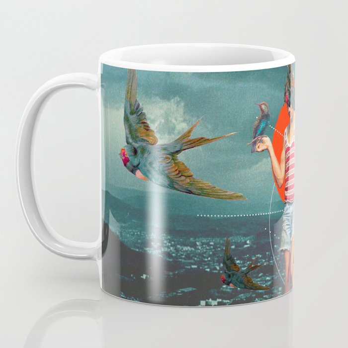 The Boy and the Birds Coffee Mug Gallery Image 3