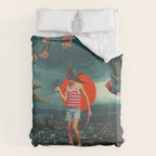 The Boy and the Birds Duvet Cover Gallery Image 6