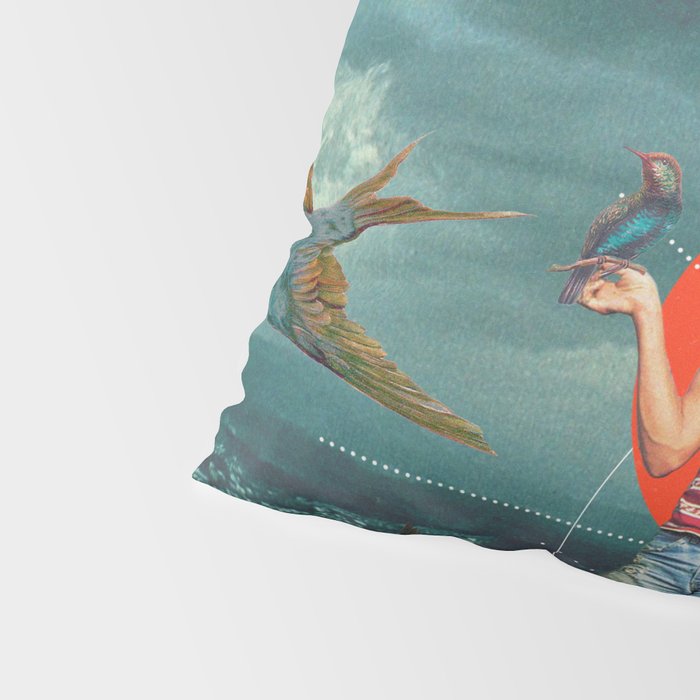 The Boy and the Birds Pillow Sham Gallery Image 4