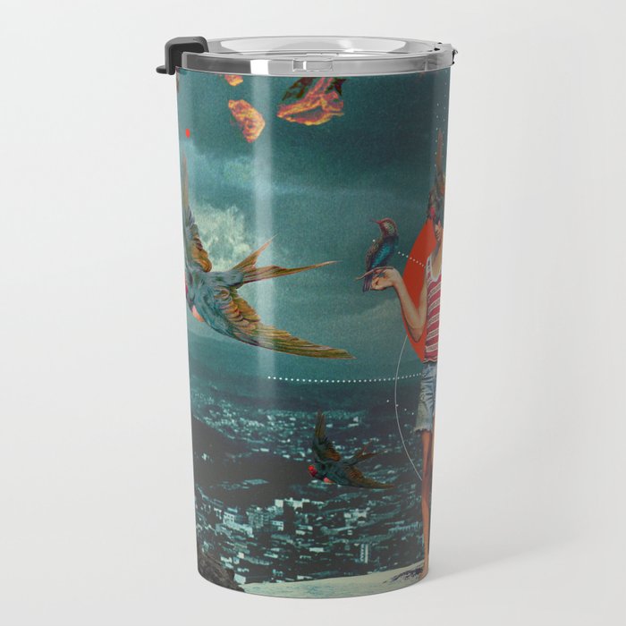 The Boy and the Birds Travel Mug Gallery Image 3