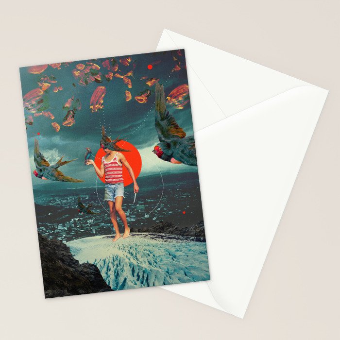 The Boy and the Birds Stationery Card Gallery Image 2