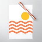 Abstract Landscape 11B Wrapping Paper Gallery Image 1