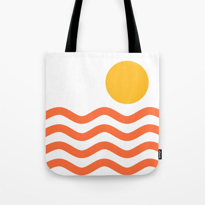 Abstract Landscape 11B Tote Bag Gallery Image 1