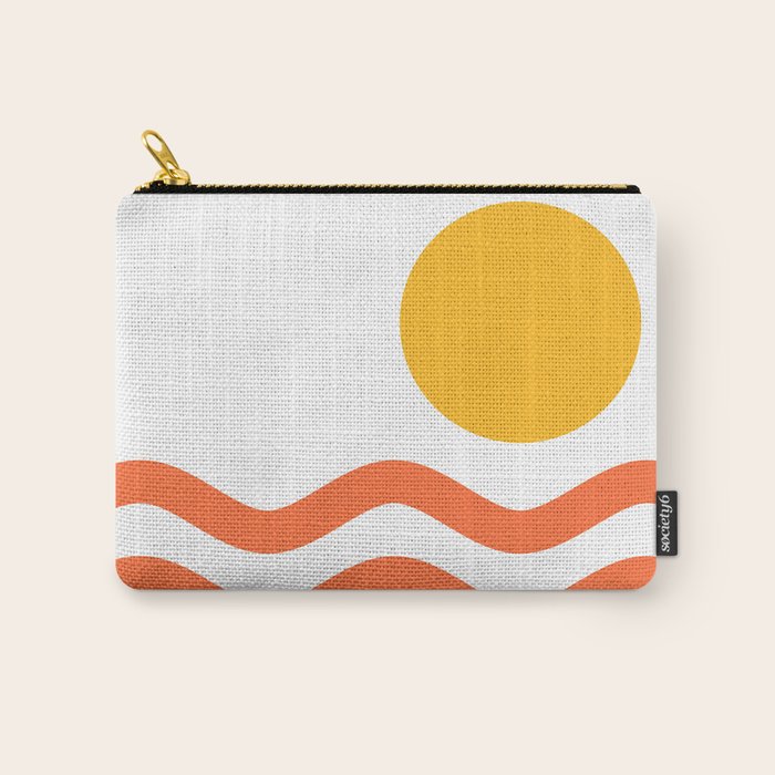 Abstract Landscape 11B Carry All Pouch Gallery Image 1