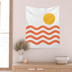 Abstract Landscape 11B Wall Tapestry Gallery Image 2