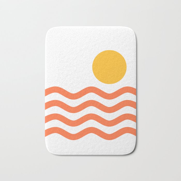 Abstract Landscape 11B Bath Mat Gallery Image 1