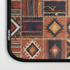 Geometric Tribal Patchwork Rug Design Laptop Sleeve Gallery Image 3