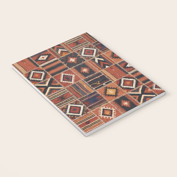 Geometric Tribal Patchwork Rug Design Notebook Gallery Image 3