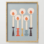Festive Candles Serving Tray Gallery Image 1