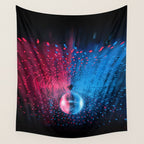 Disco Ball Dance Vibes Wall Tapestry Gallery Image 4