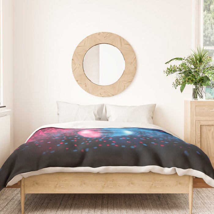 Disco Ball Dance Vibes Duvet Cover Gallery Image 3