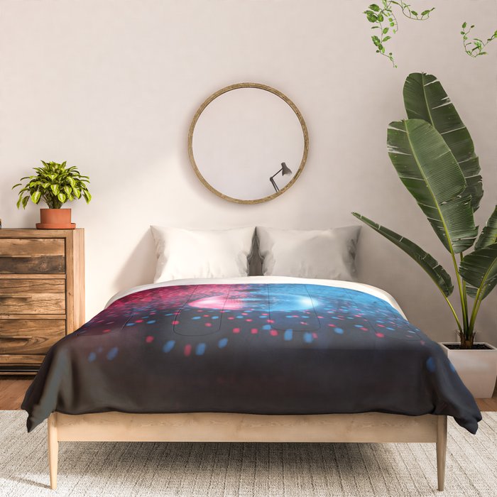 Disco Ball Dance Vibes Comforter Gallery Image 3