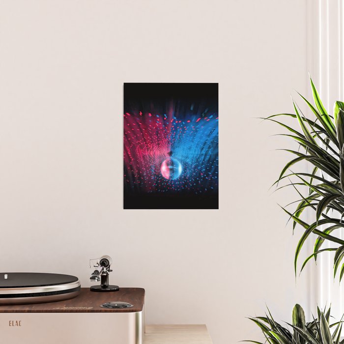 Disco Ball Dance Vibes Poster Gallery Image 2