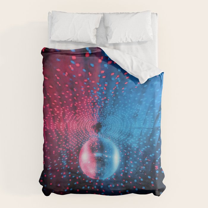 Disco Ball Dance Vibes Duvet Cover Gallery Image 6