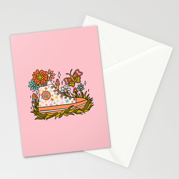 Leo Sneaker Stationery Card Gallery Image 2