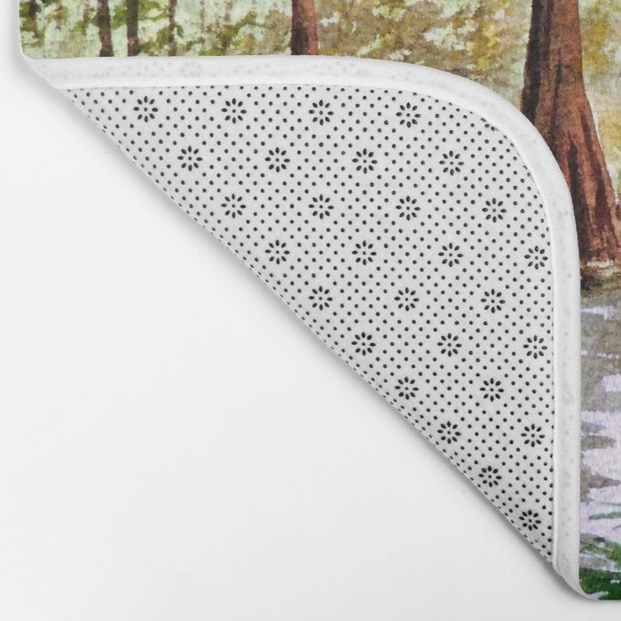 Sopchoppy River Florida Bath Mat Gallery Image 2