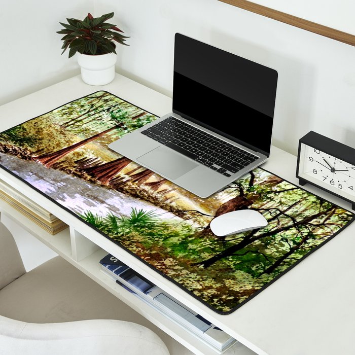 Sopchoppy River Florida Desk Mat Gallery Image 2