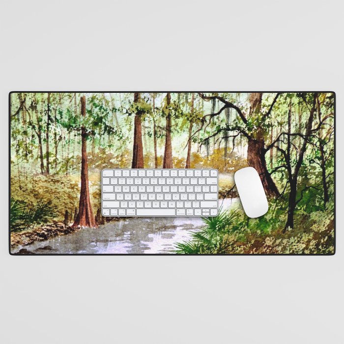 Sopchoppy River Florida Desk Mat Gallery Image 1