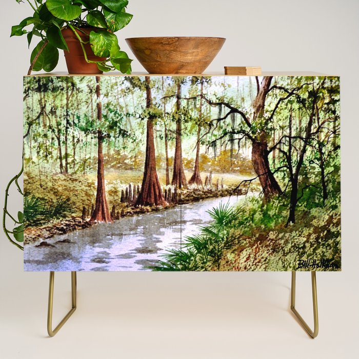 Sopchoppy River Florida Credenza Gallery Image 1