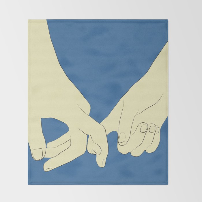 By Your Side 02 Throw Blanket Gallery Image 2