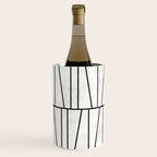 Mid-Century Modern Pattern No.6 - White Wine Chiller Gallery Image 1