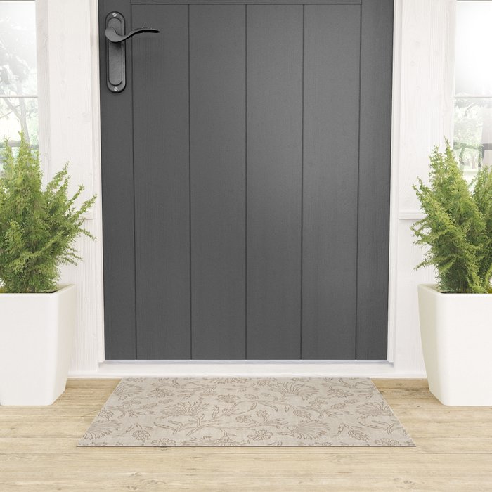 KALAMI LINEN Welcome Mat Gallery Image 3