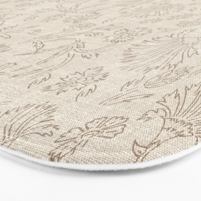 KALAMI LINEN Bath Mat Gallery Image 3