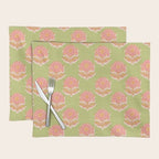 French Country Sunflower in Olive Placemat Gallery Image 1