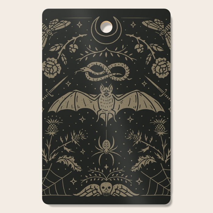 Cemetery Nights Cutting Board Gallery Image 1