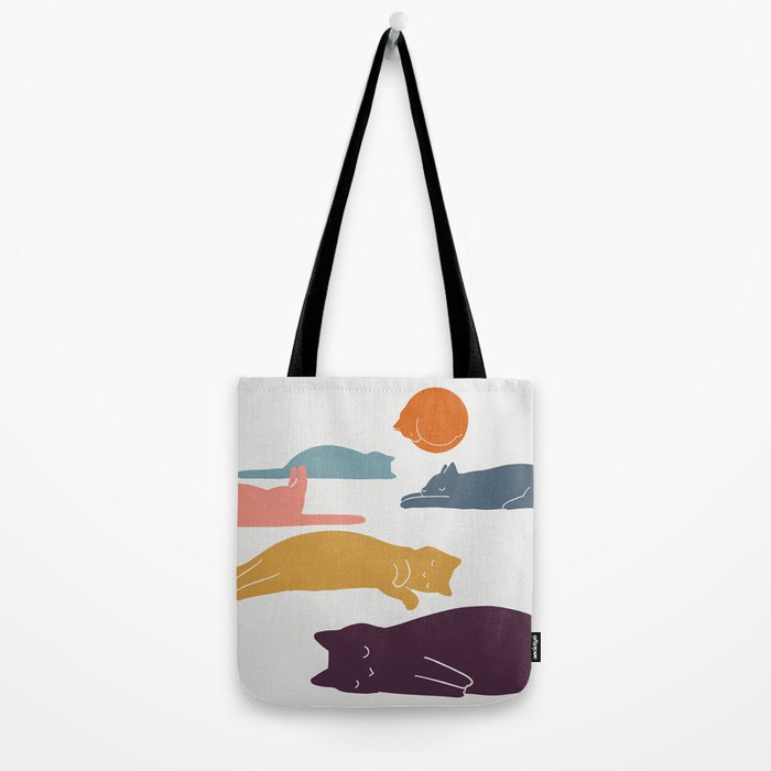 Cat Landscape 11 Tote Bag Gallery Image 2