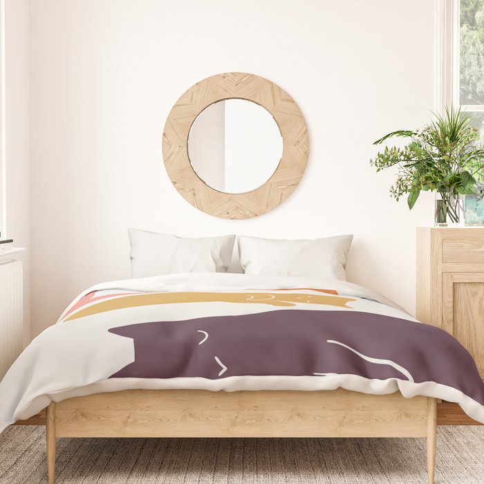 Cat Landscape 11 Duvet Cover Gallery Image 3