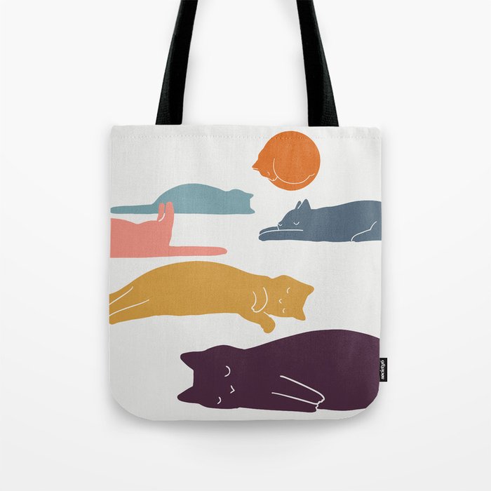 Cat Landscape 11 Tote Bag Gallery Image 1