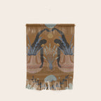Sister Vessels Brick Red Wall Hanging Gallery Image 1