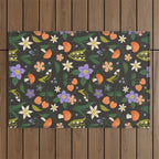 Woodland Wildflowers Outdoor Rug Gallery Image 1