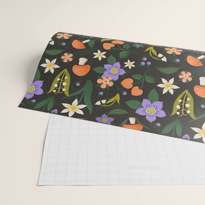 Woodland Wildflowers Wrapping Paper Gallery Image 2