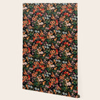 Glow in the Dark Botanicals II Wallpaper Gallery Image 2