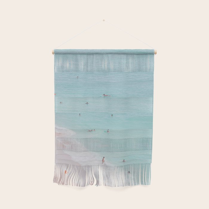 Waikiki Beach Aerial - Ocean Photography Wall Hanging Gallery Image 1